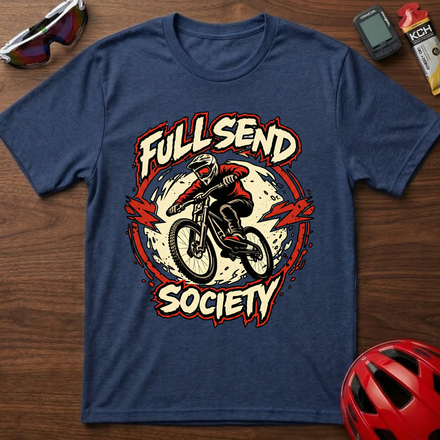 Full Send Society T-Shirt. Downhill MTB T-Shirt