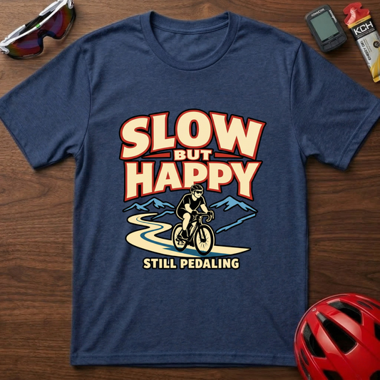 Slow But Happy Cycling T-Shirt