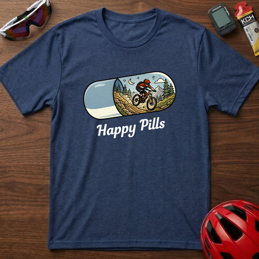 Happy Pills Downhill MTB Cycling T-Shirt