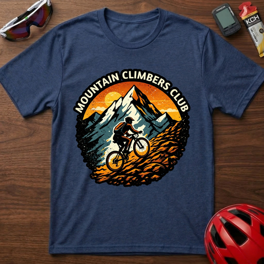 Mountain Climbers Club Cycling  T-Shirt