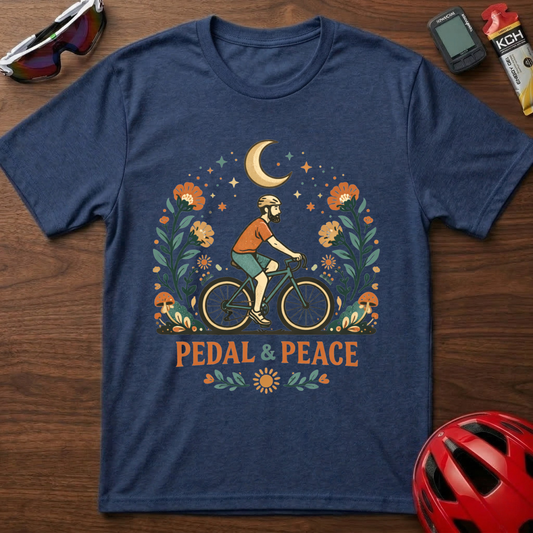 Pedal & Peace Cycling  T-Shirt
