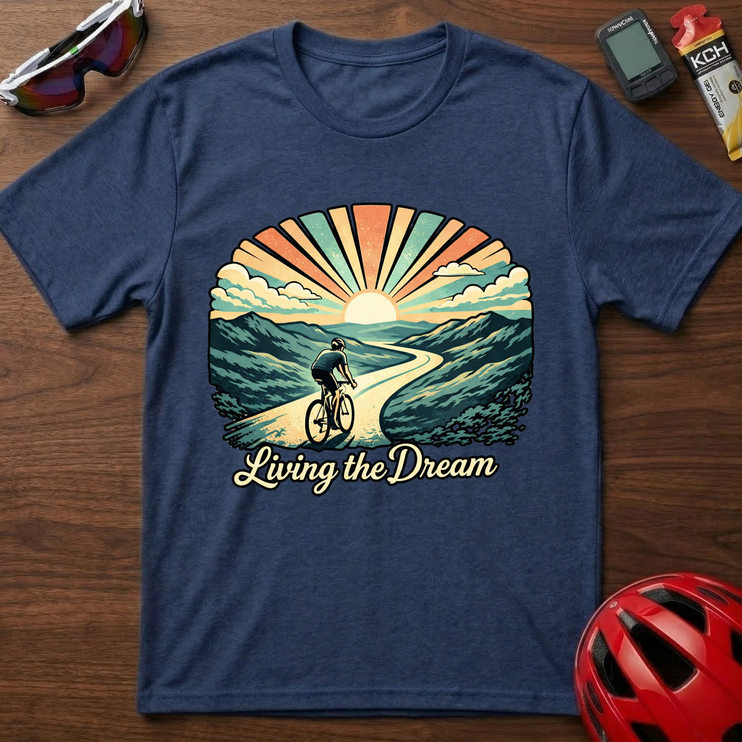 Living The Dream Cycling T-Shirt