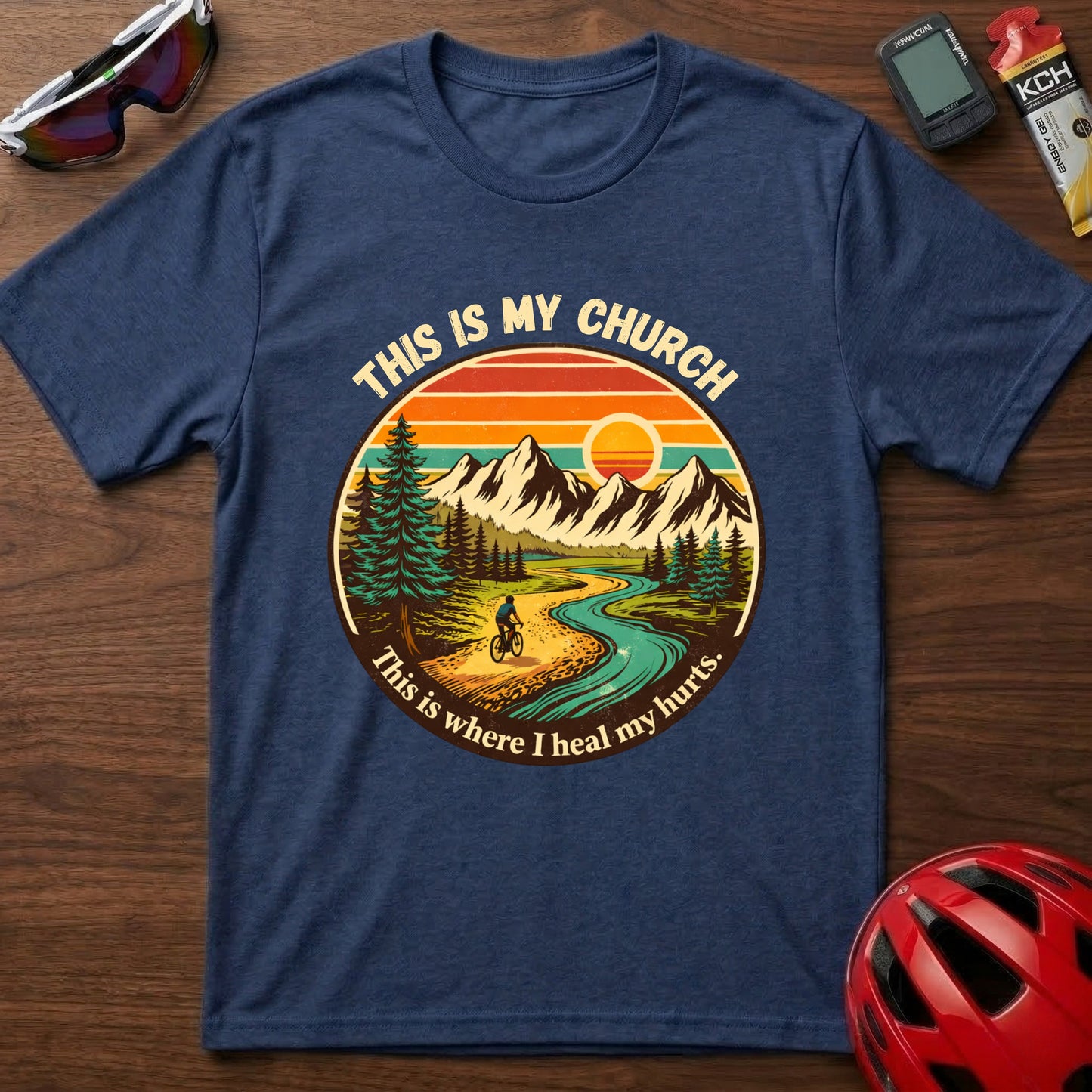 This is my Church Cycling  T-Shirt