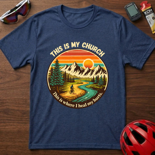 This is my Church Cycling  T-Shirt