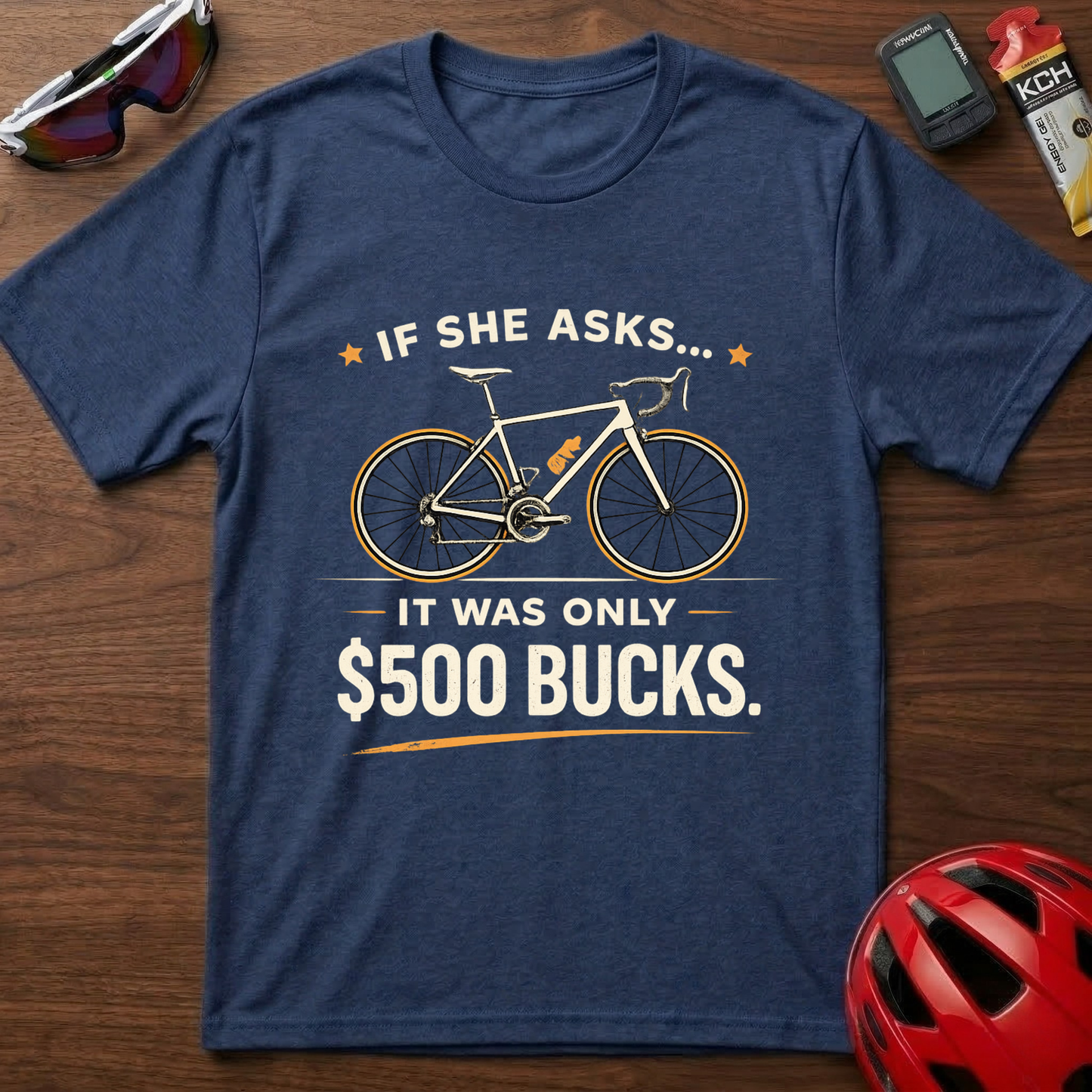 If she asks Cycling T-Shirt