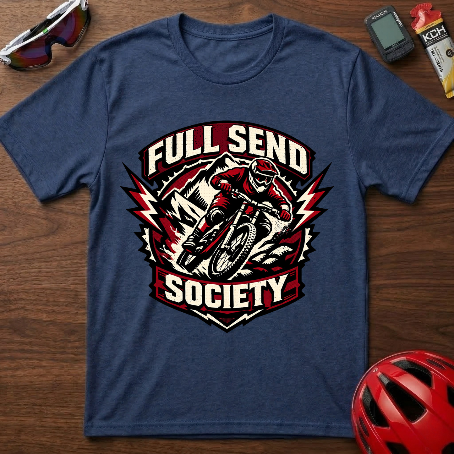 Full Send Society T-Shirt. Downhill MTB T-Shirt