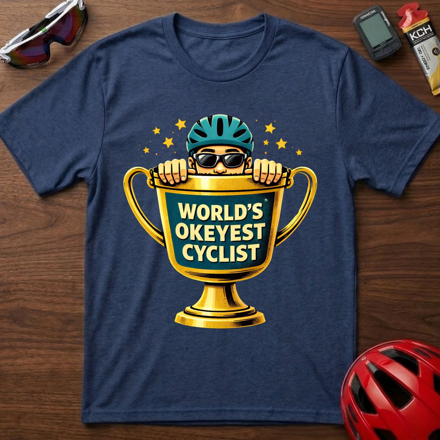 World's Okeyest Cycling  T-Shirt