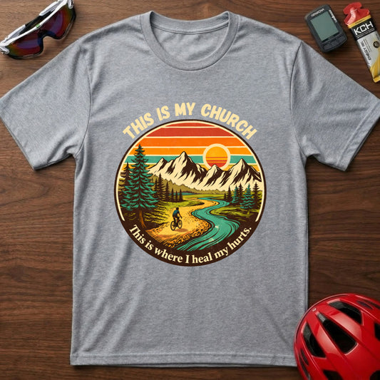 This is my Church Cycling  T-Shirt