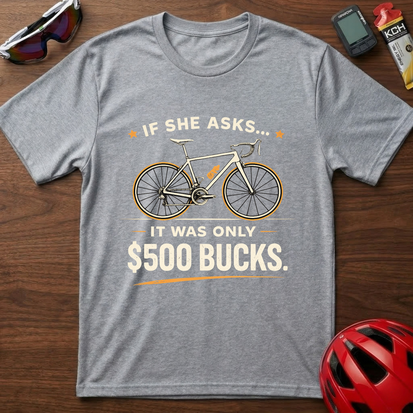 If she asks Cycling T-Shirt