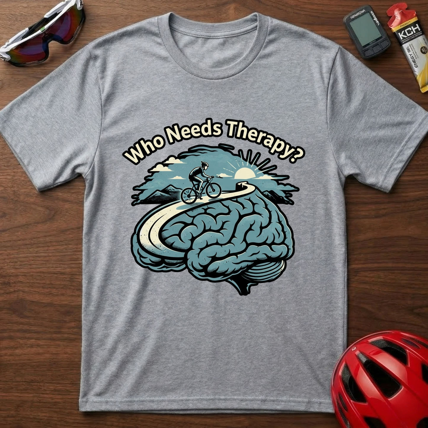Who Needs Therapy Cycling T-Shirt