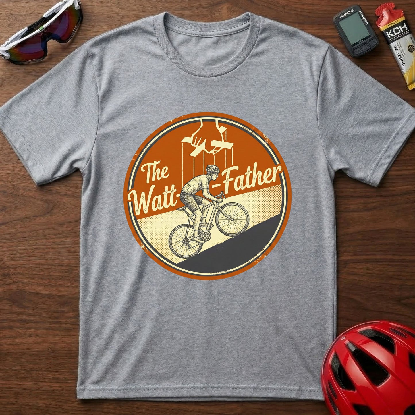 The Watt Father Cycling T-Shirt