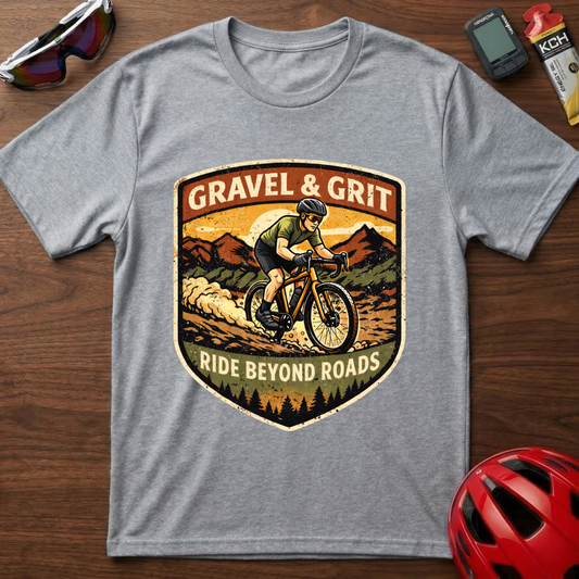 Gravel & Grit Guy Cycling  T-Shirt