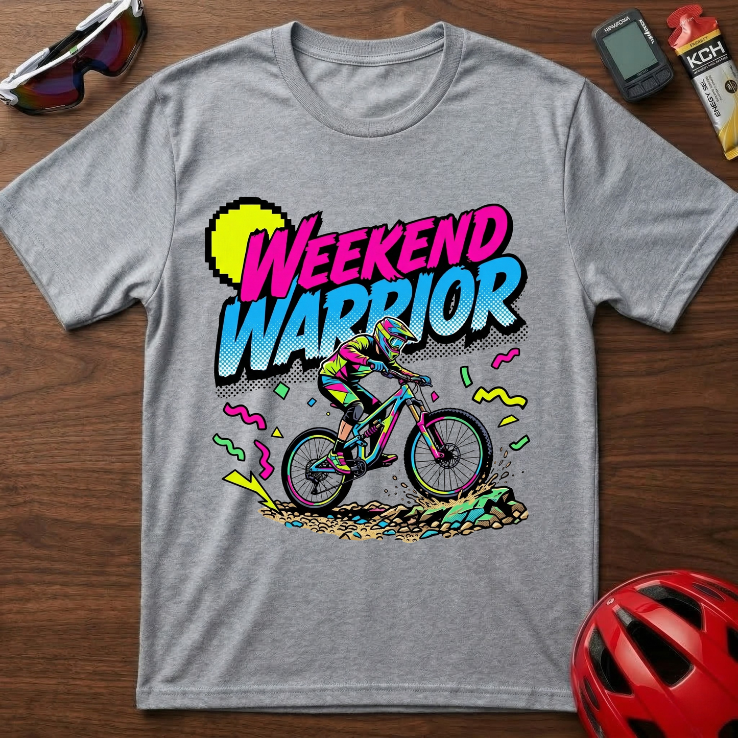Weekend Warrior MTB Cycling T-Shirt