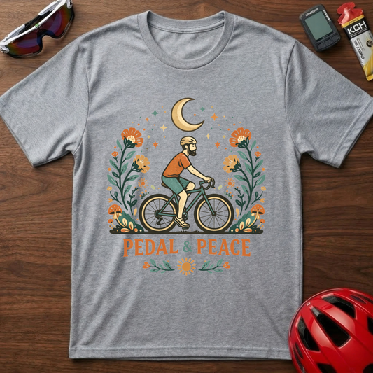 Pedal & Peace Cycling  T-Shirt