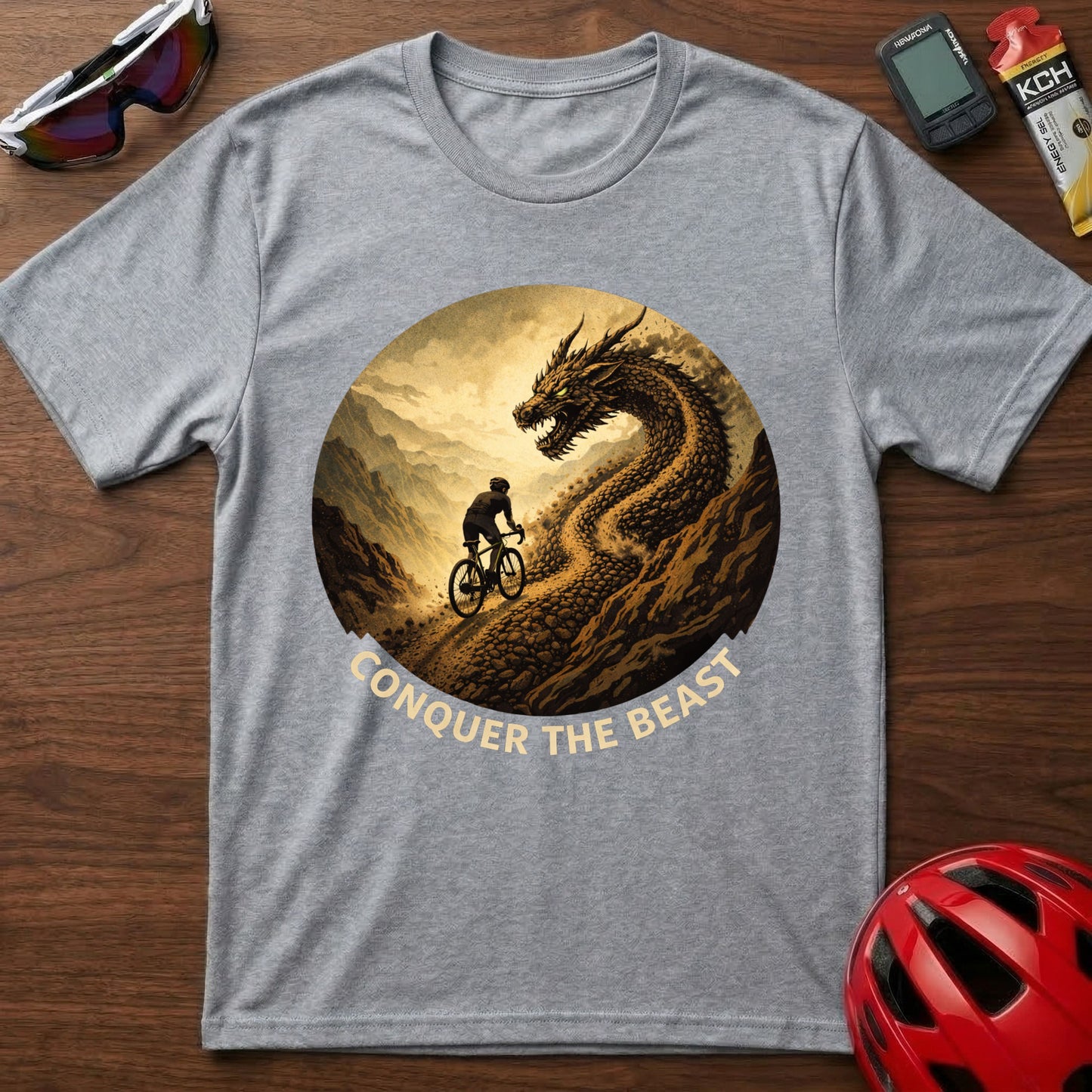 Conquer the Beast Cycling  T-Shirt