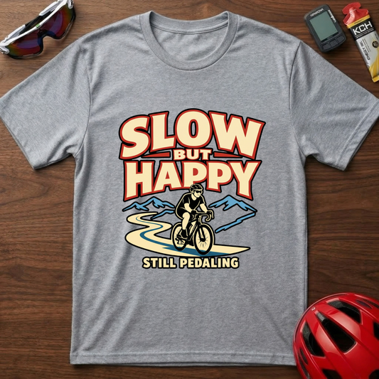 Slow But Happy Cycling T-Shirt