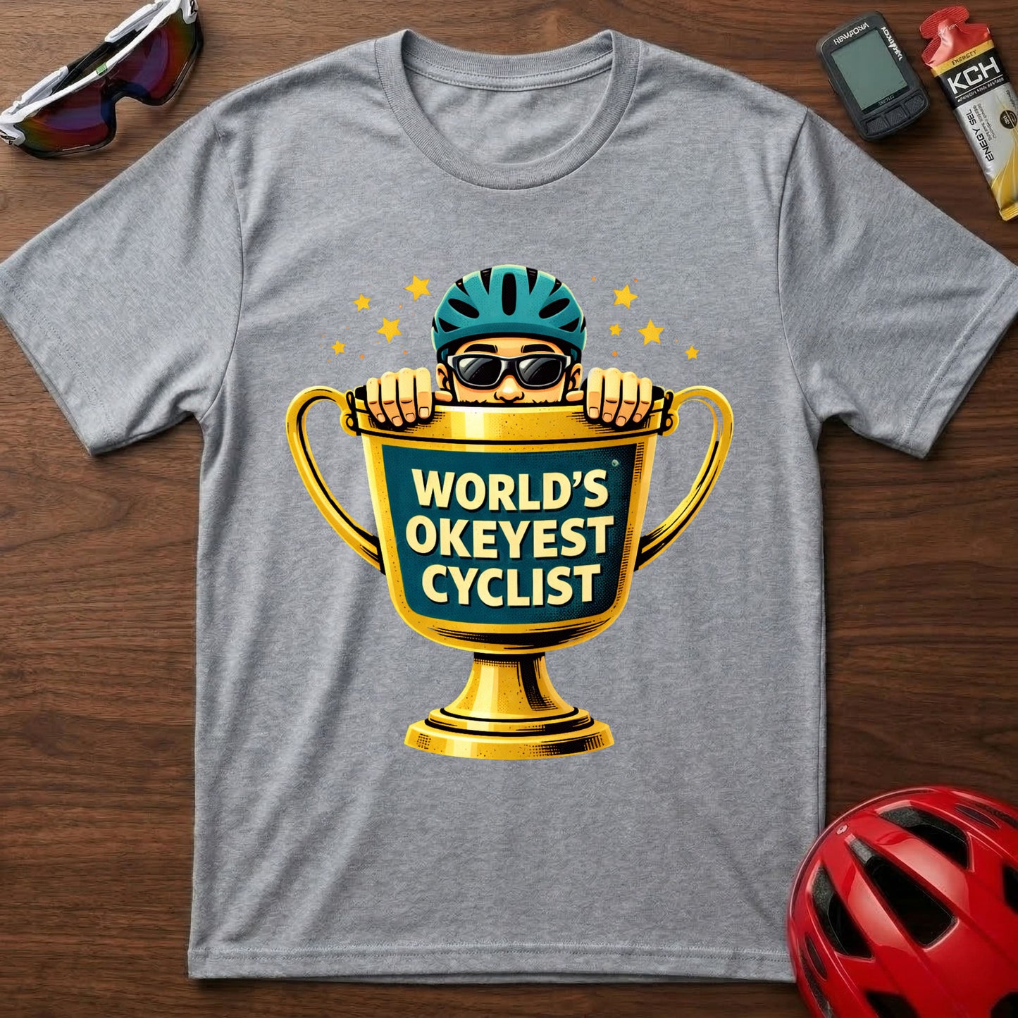 World's Okeyest Cycling  T-Shirt