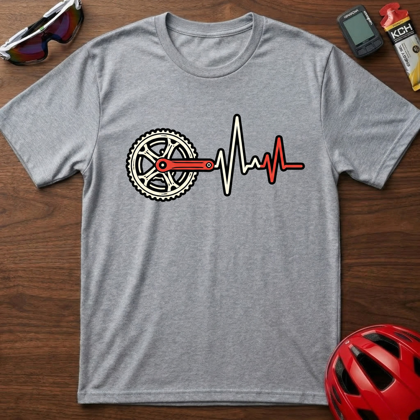 Crank Life Cycling is Life T-Shirt