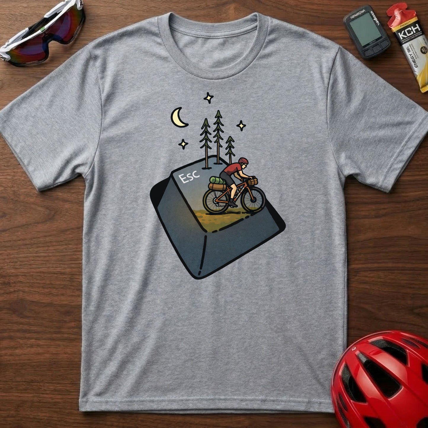 Esc. key Cycling  T-Shirt