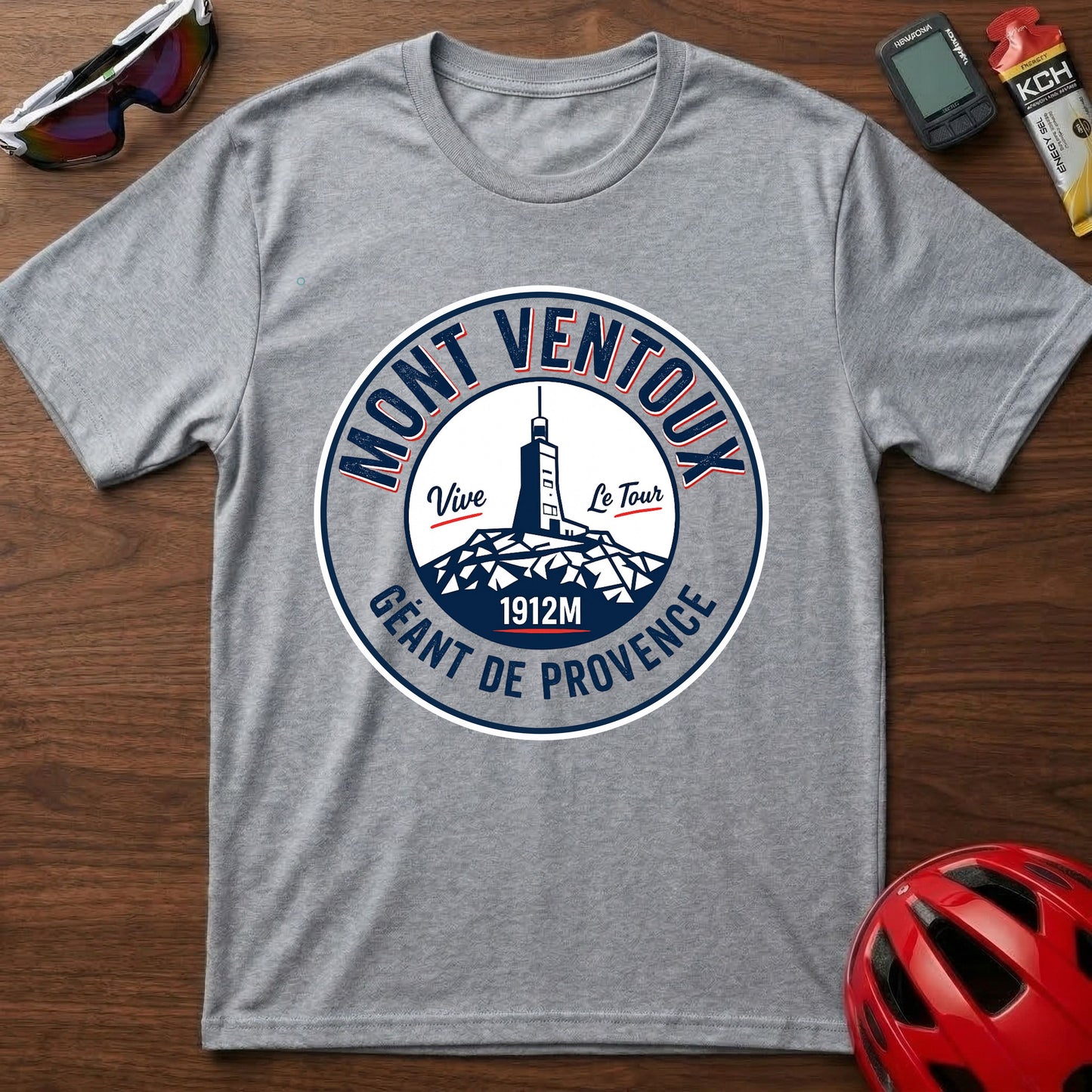 Mont Ventoux Tour de France Tee — Mont Ventoux Cycling Souvenir Shirt